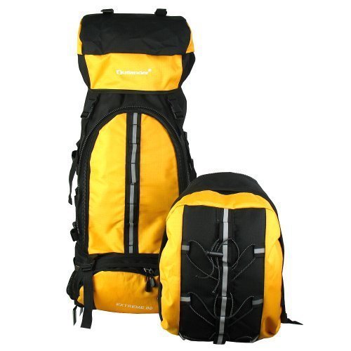 Load image into Gallery viewer, double shoulder bag hiking bag sports 80L
