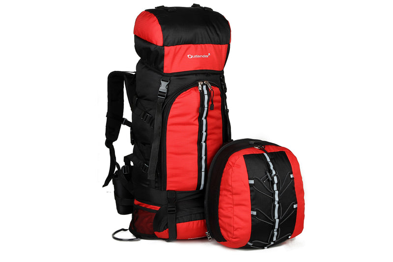 Load image into Gallery viewer, double shoulder bag hiking bag sports 80L
