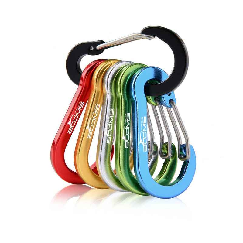 Load image into Gallery viewer, Aluminum Alloy Gourd Type Carabiner Aluminum Alloy Hanging Buckle
