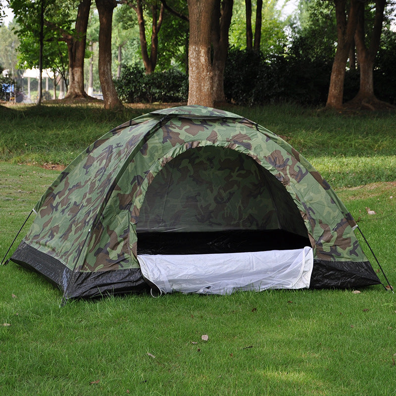 Load image into Gallery viewer, Double Camouflage Tent Leisure Tent Outdoor Camping Tent
