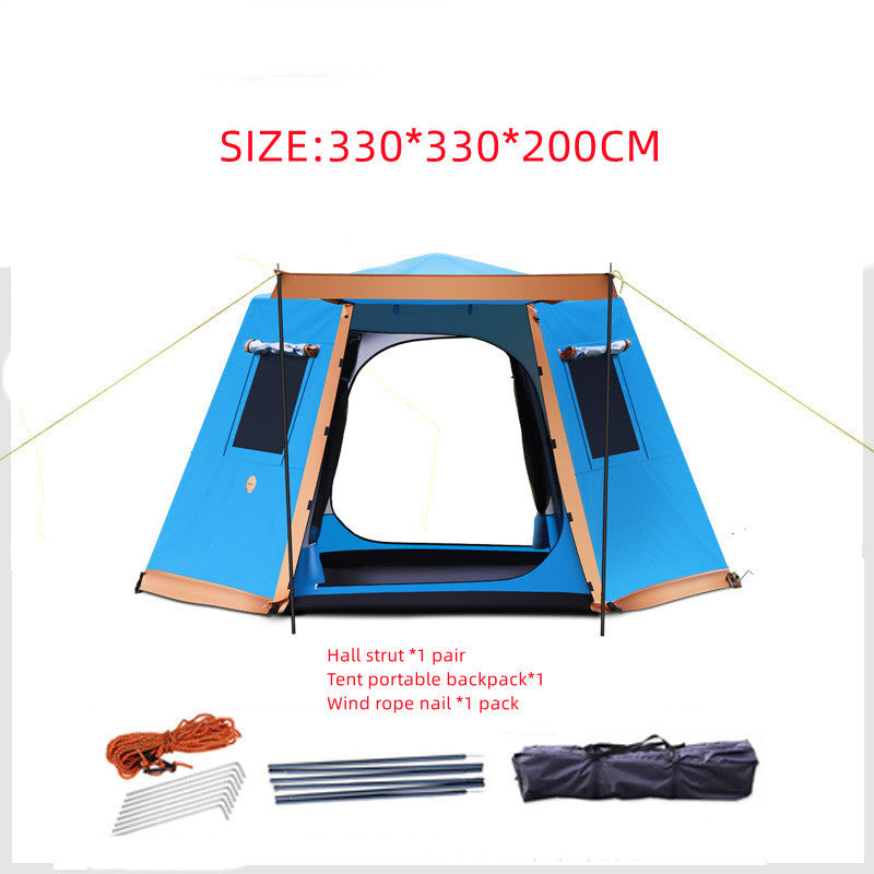 Load image into Gallery viewer, Outdoor 3-4-5-6 People Fully Automatic Camping Tent
