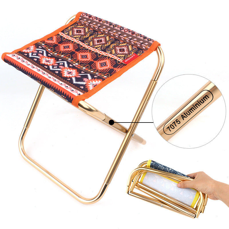 Load image into Gallery viewer, Outdoor folding stool
