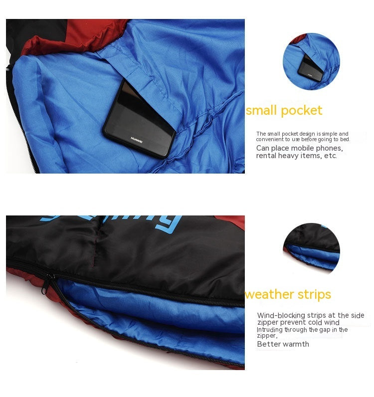 Load image into Gallery viewer, Outdoor Sleeping Bag  Autumn And Winter Camping
