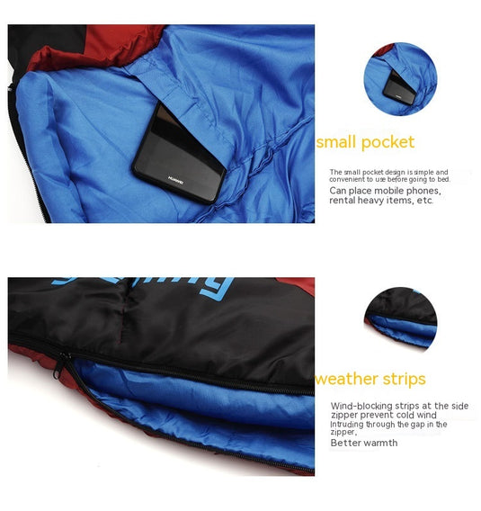 Outdoor Sleeping Bag  Autumn And Winter Camping