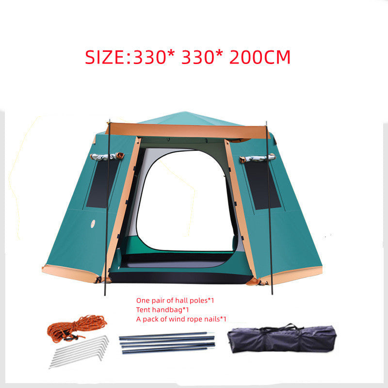 Load image into Gallery viewer, Outdoor 3-4-5-6 People Fully Automatic Camping Tent
