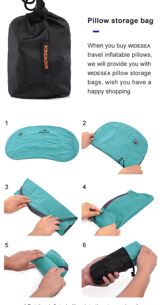 Rest Portable Inflatable Pillow for Camping