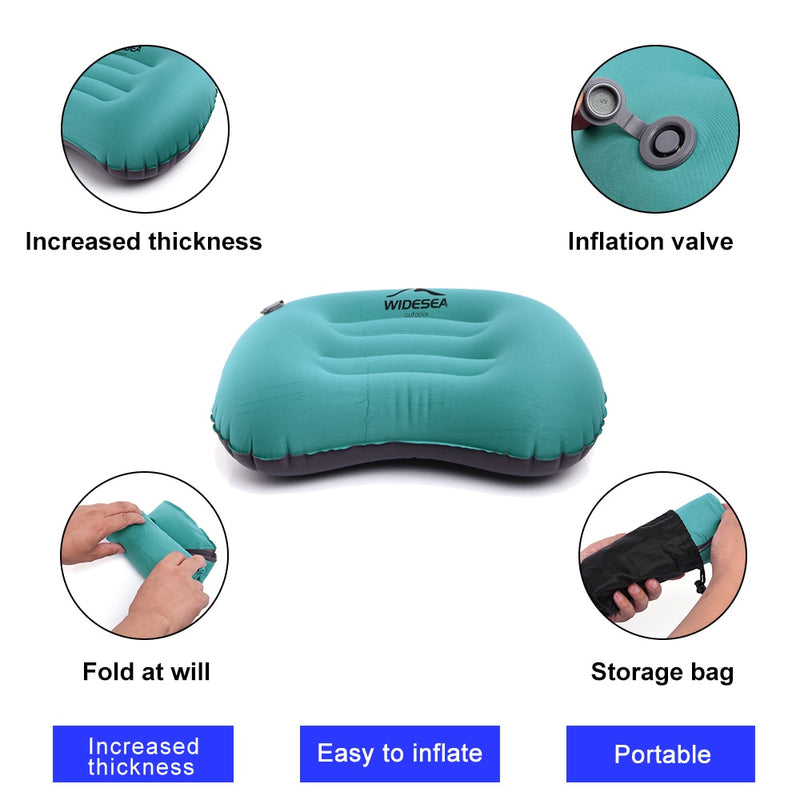 Load image into Gallery viewer, Rest Portable Inflatable Pillow for Camping
